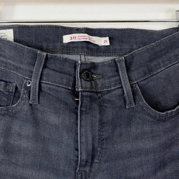 Levi's Premium 311 Shaping Skinny Dark Wash Jeans - Picture 8 of 16